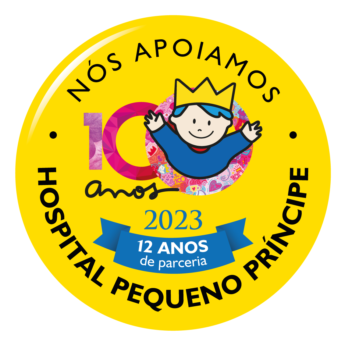 Selo 12 Anos Pequeno Principe